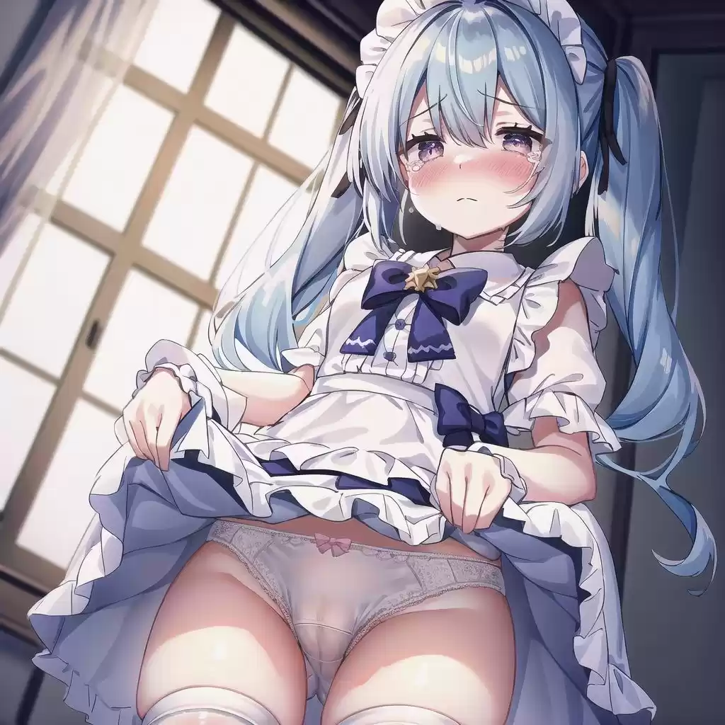 メイドちゃんが泣いてもパンツ見るのをやめない！ (d_268636) - d_268636jp-001