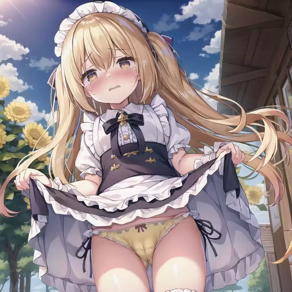 メイドちゃんが泣いてもパンツ見るのをやめない！ (d_268636) - d_268636jp-002