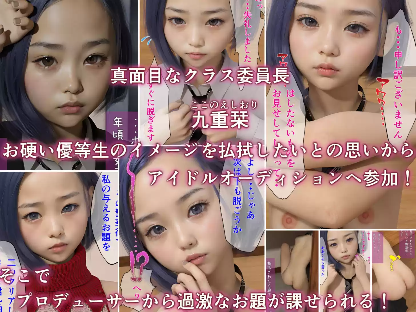 少女おしっこ露出 委員長を野外調教 九重栞 (d_277863) - d_277863jp-001