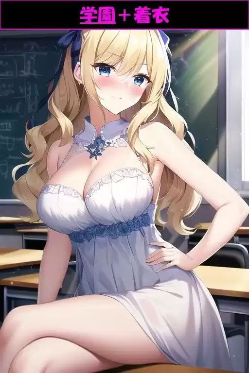 清楚なお嬢様とゴスロリ令嬢に中出しイラスト集〈200枚〉・学園・お屋敷 (d_309379) - d_309379jp-001