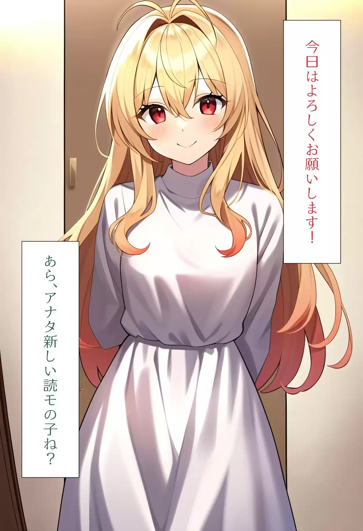 ［AI生成イラストCG集］読モに遠隔指示出ししたら全裸になっていたCG集 (d_331760) - d_331760jp-001