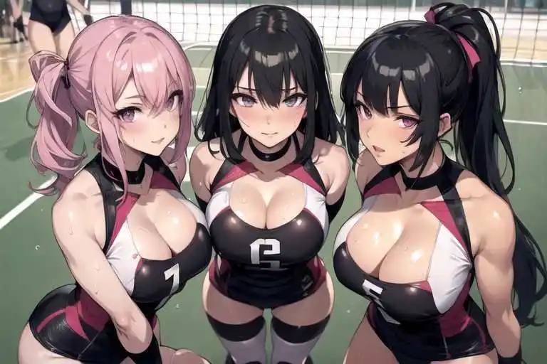【微エロ】ハイレグ×ママさんバレー部【総枚数159枚】 (d_336067) - d_336067jp-008