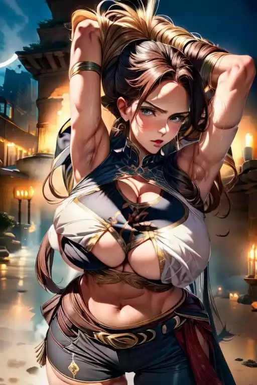 爆乳AIクロップシャツ下乳1 (d_337838) - d_337838jp-001