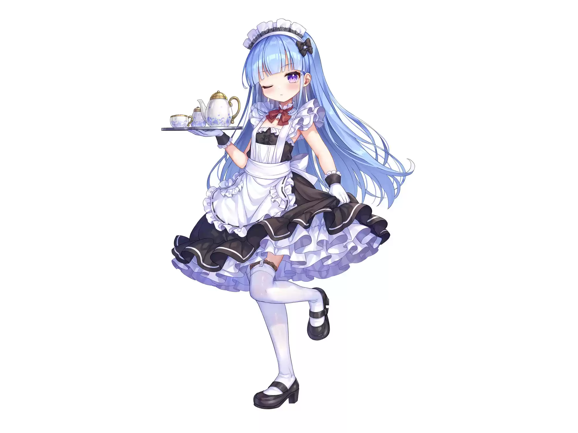 【全編ぐっぽり耳舐め】耳舐め専属クーデレロリメイドさんの事務的耳舐め性処理がいちゃらぶ耳舐めえっちに発展するまで【KU100】 (d_351308) - d_351308jp-003