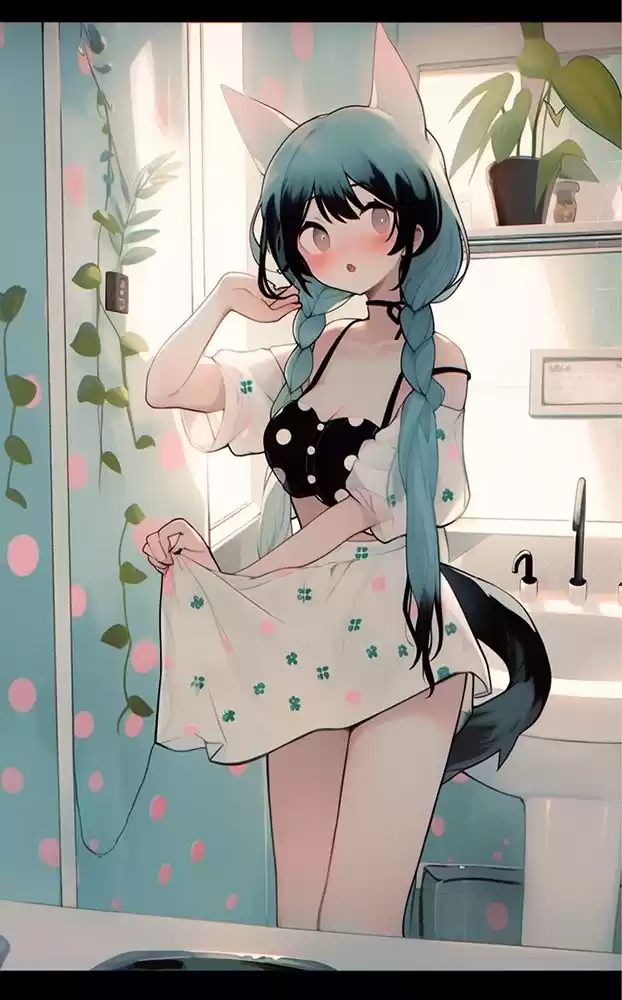 AI Girls In A Bathroom (d_351485) - d_351485jp-005