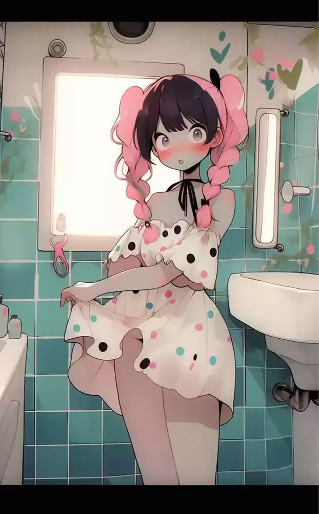 AI Girls In A Bathroom (d_351485) - d_351485jp-008
