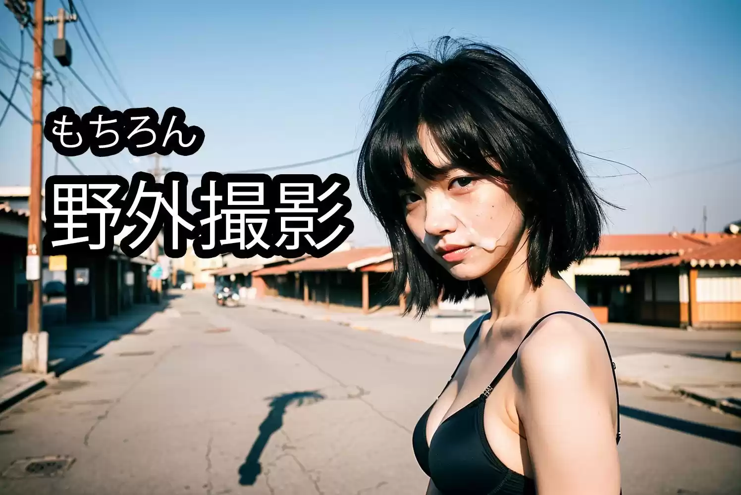 【大容量・高品質】野外で顔射される美少女 Vol.1 (d_361301) - d_361301jp-002