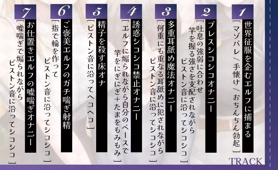 おちんちんをダメダメにすることが得意なエルフの射精我慢 本能的に興奮しちゃう魅惑のピストン音 オナニー (d_376736) - d_376736jp-004