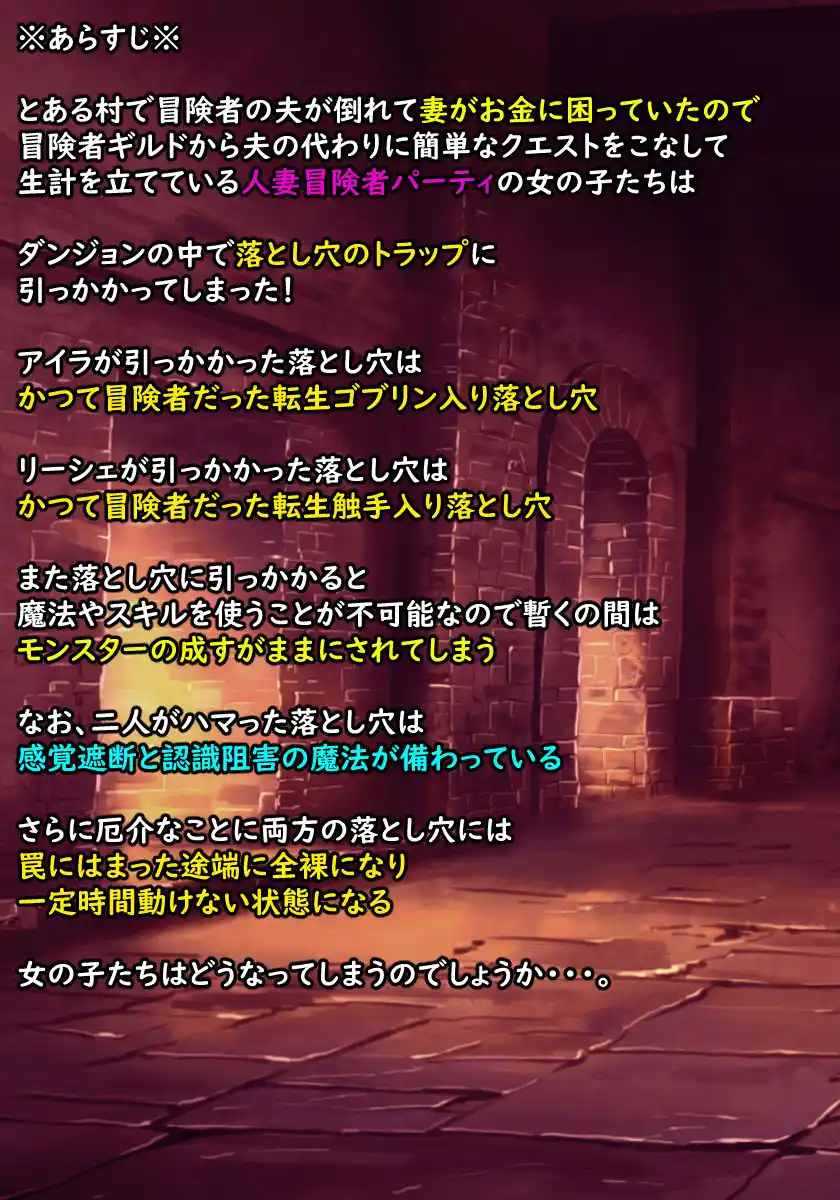 人妻！凌●！寝取られ！中出し！孕ませ！メス喰い迷宮3！ (d_394346) - d_394346jp-002