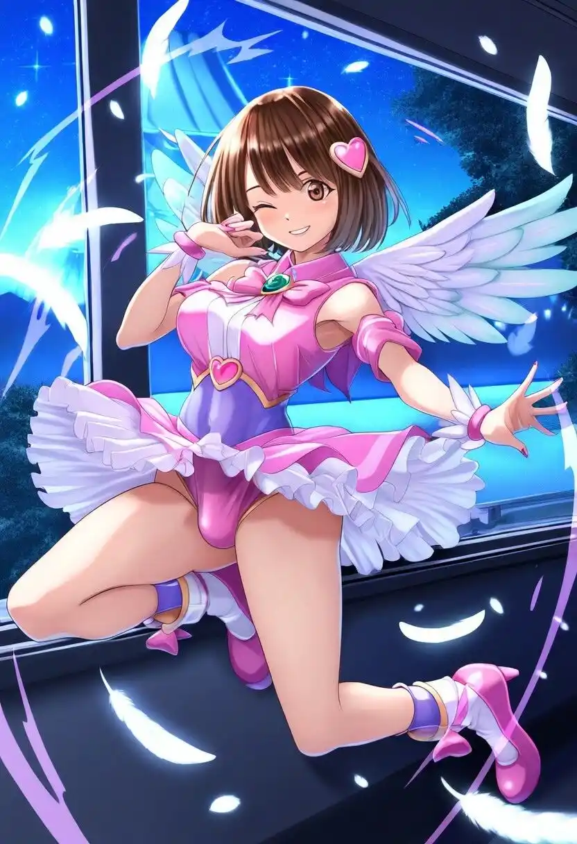 【変身ヒロイン】ふたなり魔法少女がアヘ顔で悪堕ち！（500枚） (d_396003) - d_396003jp-002