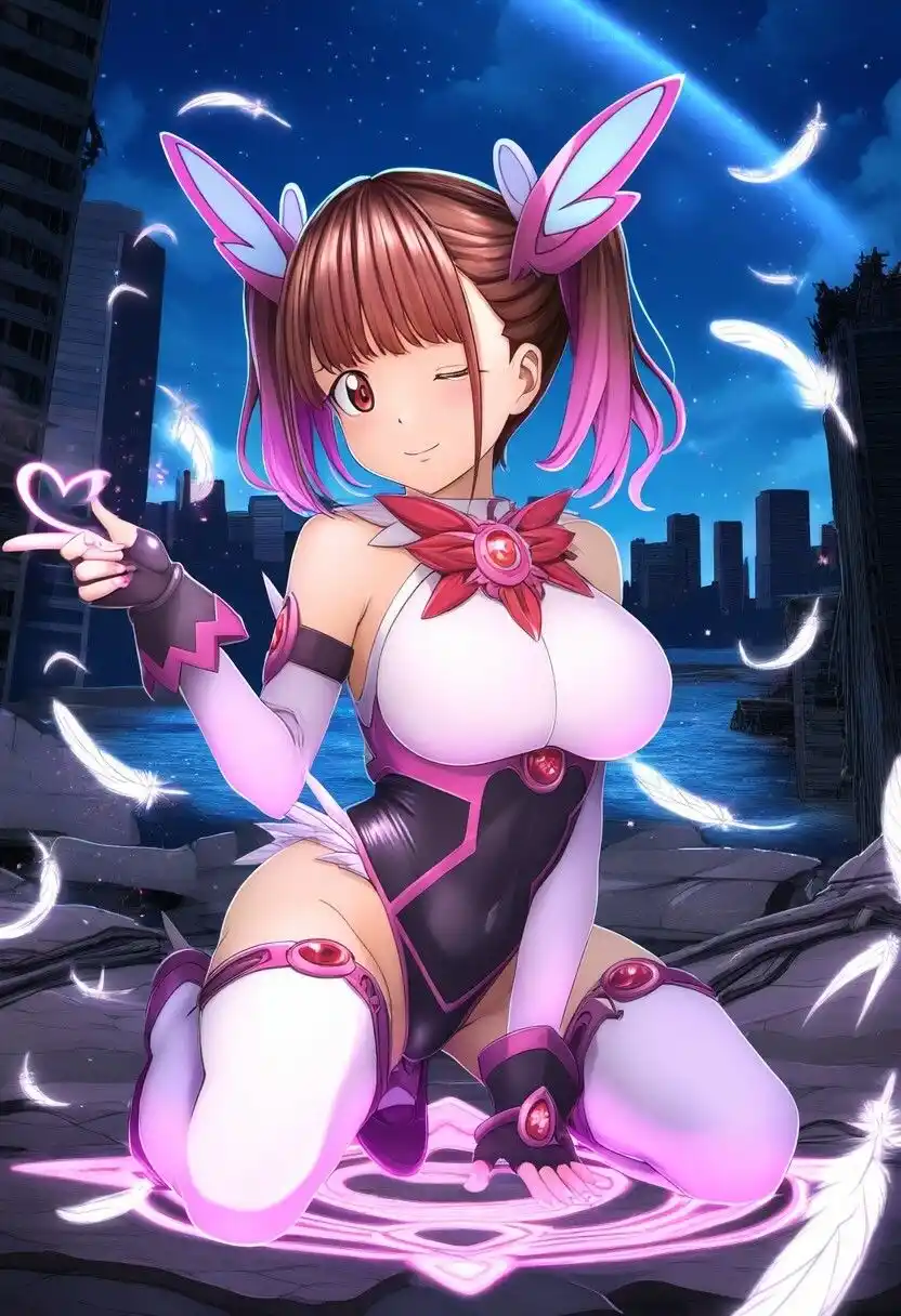 【変身ヒロイン】ふたなり魔法少女がアヘ顔で悪堕ち！（500枚） (d_396003) - d_396003jp-005