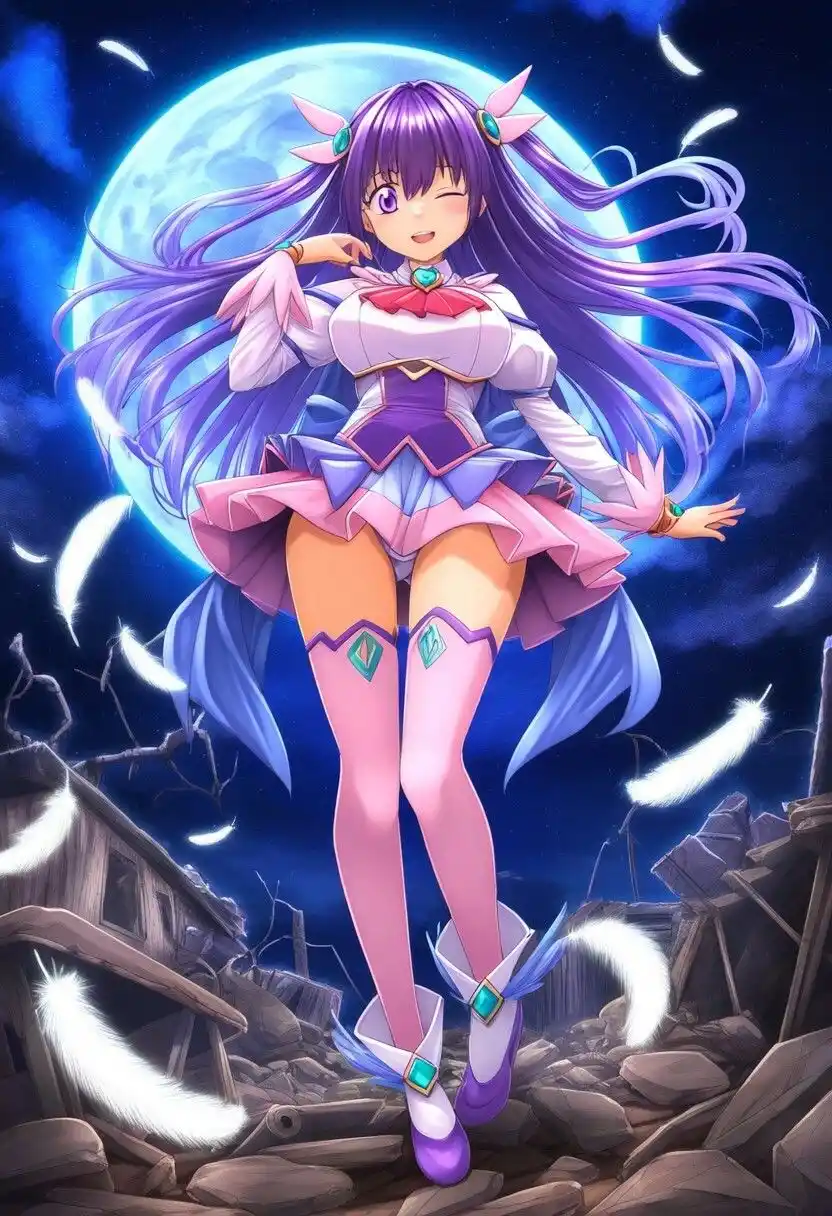 【変身ヒロイン】ふたなり魔法少女がアヘ顔で悪堕ち！（500枚） (d_396003) - d_396003jp-008