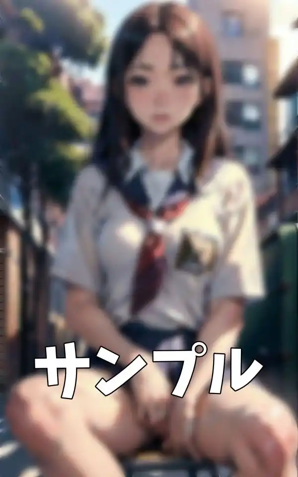 JKのスカートの中特集！おパンツを脱がせて野外でおまんこくぱぁさせる援交スペシャル！ (d_400196) - d_400196jp-005