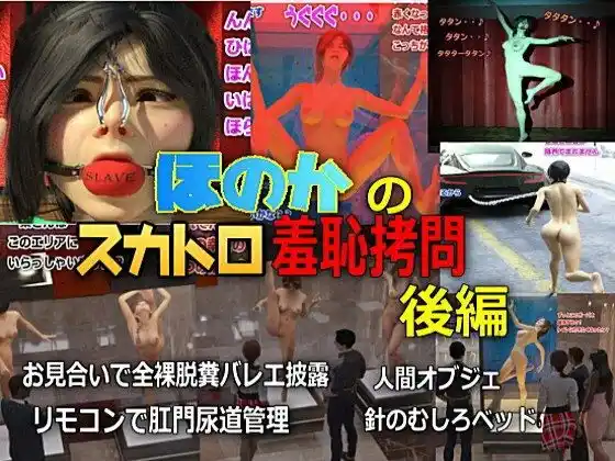帆花のスカトロ羞恥拷問 後編(d_401073)