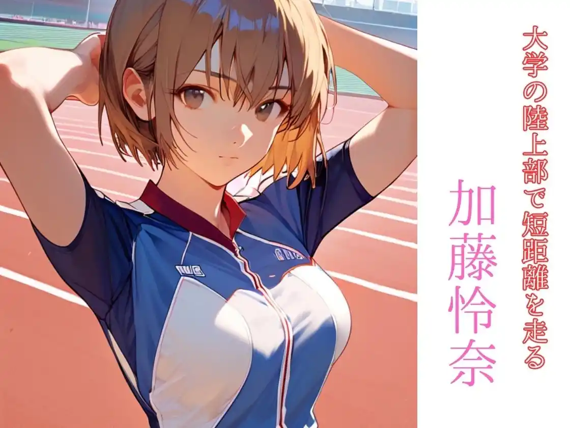 陸上女子自撮りで配信中〜アスリートの性欲はお高め〜 (d_409435) - d_409435jp-001