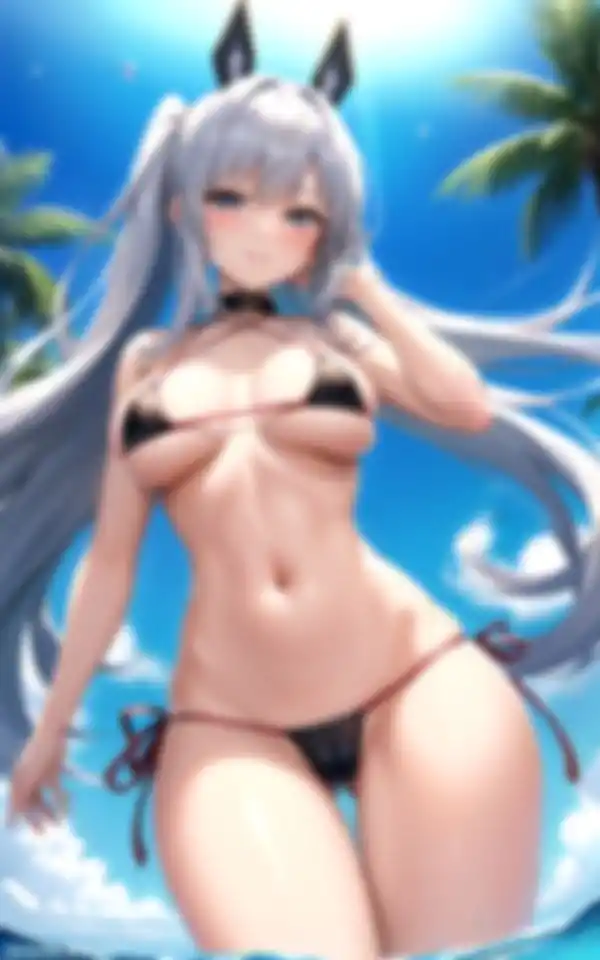 ギリギリ水着で僕を誘惑する先輩 (d_411337) - d_411337jp-005
