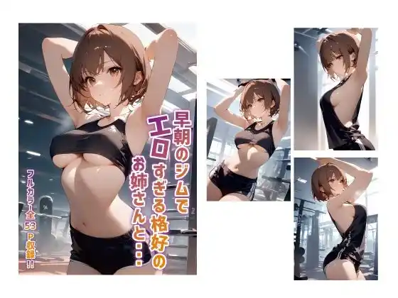 早朝のジムでエロすぎるお姉さんと・・・(d_412711)