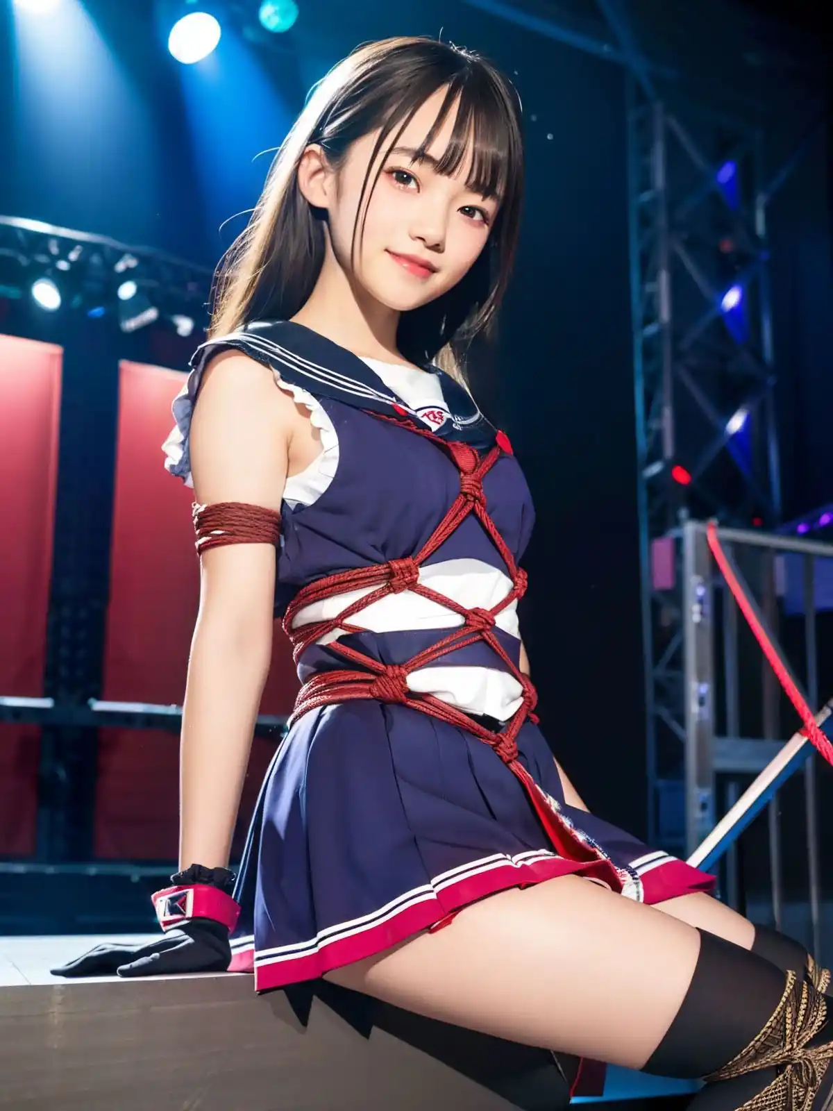 美少女アイドルの拘束裏ライブ2 (d_414286) - d_414286jp-005