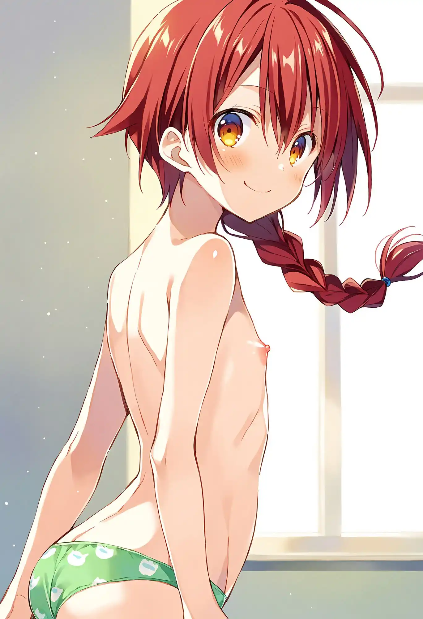 パンツ姿の貧乳少女の乳首を様々な方向から眺めたい (d_418804) - d_418804jp-007