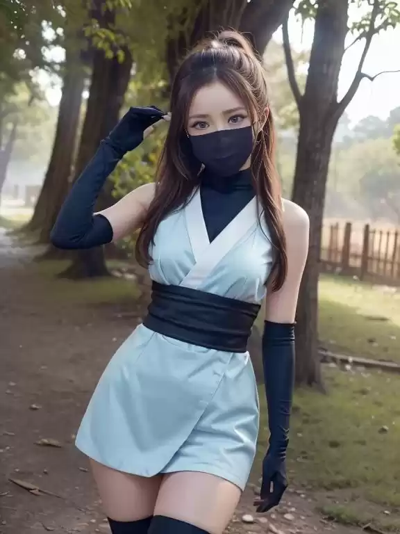 影の美女: くノ一の魅力的な瞬間 (d_432251) - d_432251jp-008