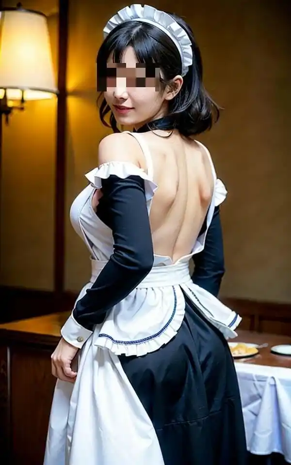 むっちり巨乳お姉さんがおねだり。見返りメイドが老舗のお店で本気を見せつけてきた！！！ (d_435102) - d_435102jp-002