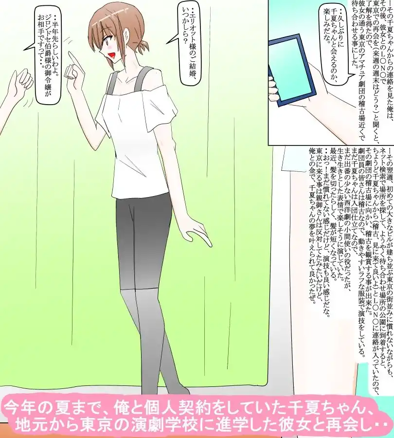 レンタル彼女探訪記 専門学校生ちなつ 東京再会完結編 (d_436181) - d_436181jp-001