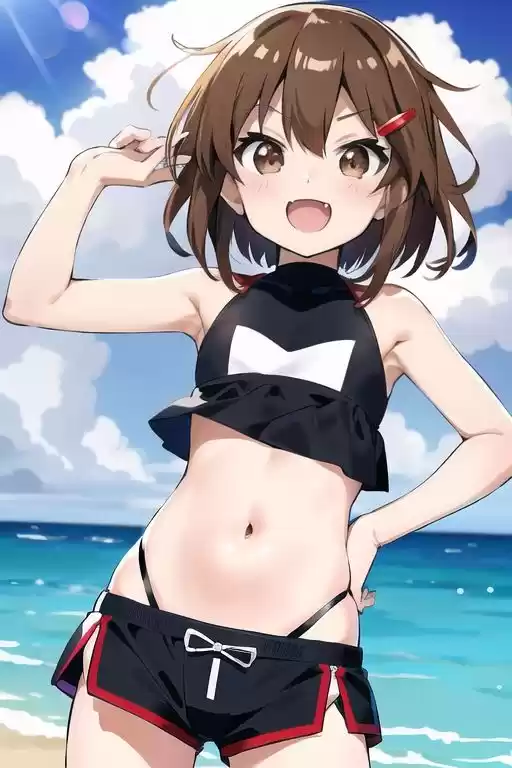 虹かけ誌 艦隊○れくしょん イラスト集20 雷 そうそう。もーっと私を買っていいのよ (d_439068) - d_439068jp-003