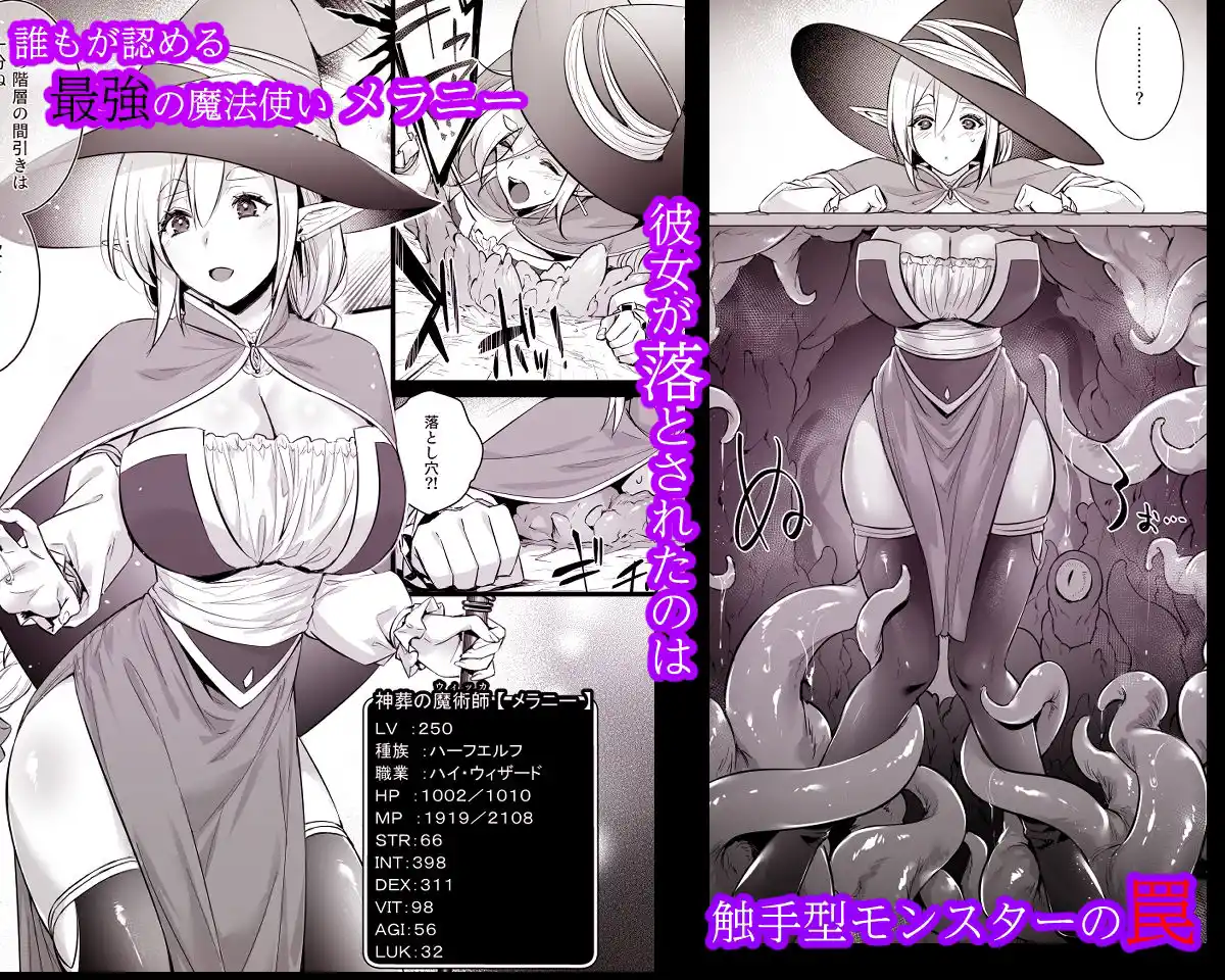 レベル250の魔法使いが感覚遮断落とし穴に堕ちてレベルドレインで人生が終わるまで (d_447228) - d_447228jp-001