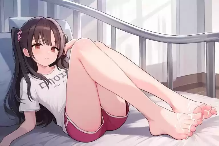 小悪魔チックなツインテールの女の子〜素足で気持ちいい足コキ〜 (d_447706) - d_447706jp-002