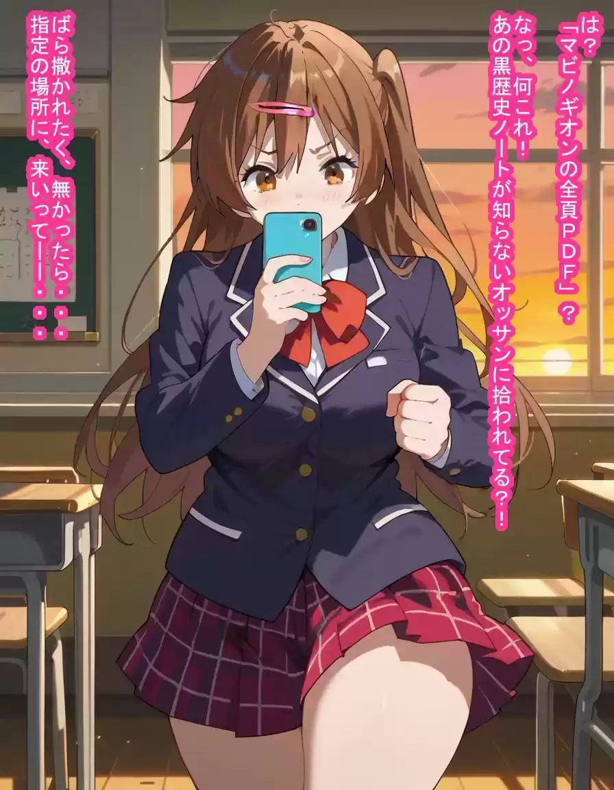 モリサマーちゃんが種付けおじさんにマビノギオン拾われて黒歴史を学校にばら撒かれるか精子を子宮にばら撒かれるか選ぶ話 (d_451769) - d_451769jp-005
