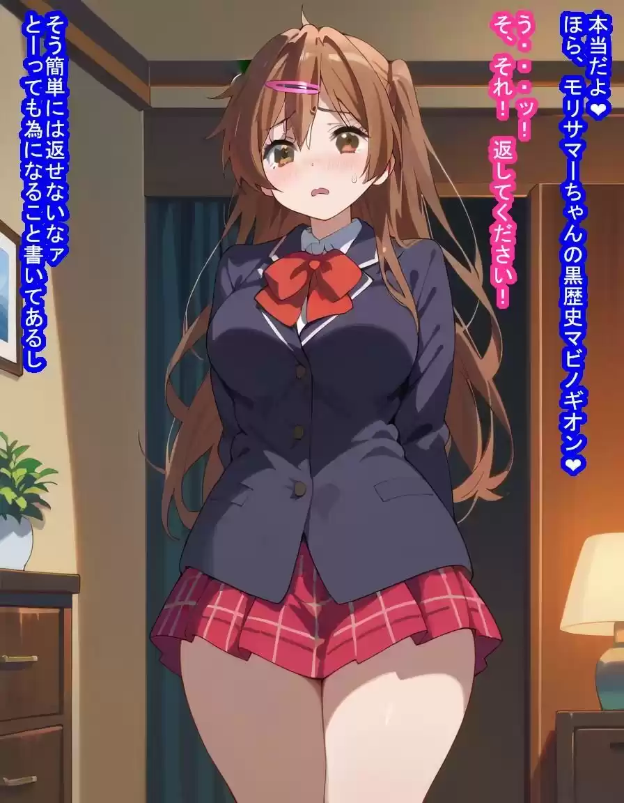 モリサマーちゃんが種付けおじさんにマビノギオン拾われて黒歴史を学校にばら撒かれるか精子を子宮にばら撒かれるか選ぶ話 (d_451769) - d_451769jp-007