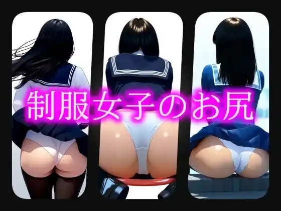 制服女子のお尻5(d_457242)