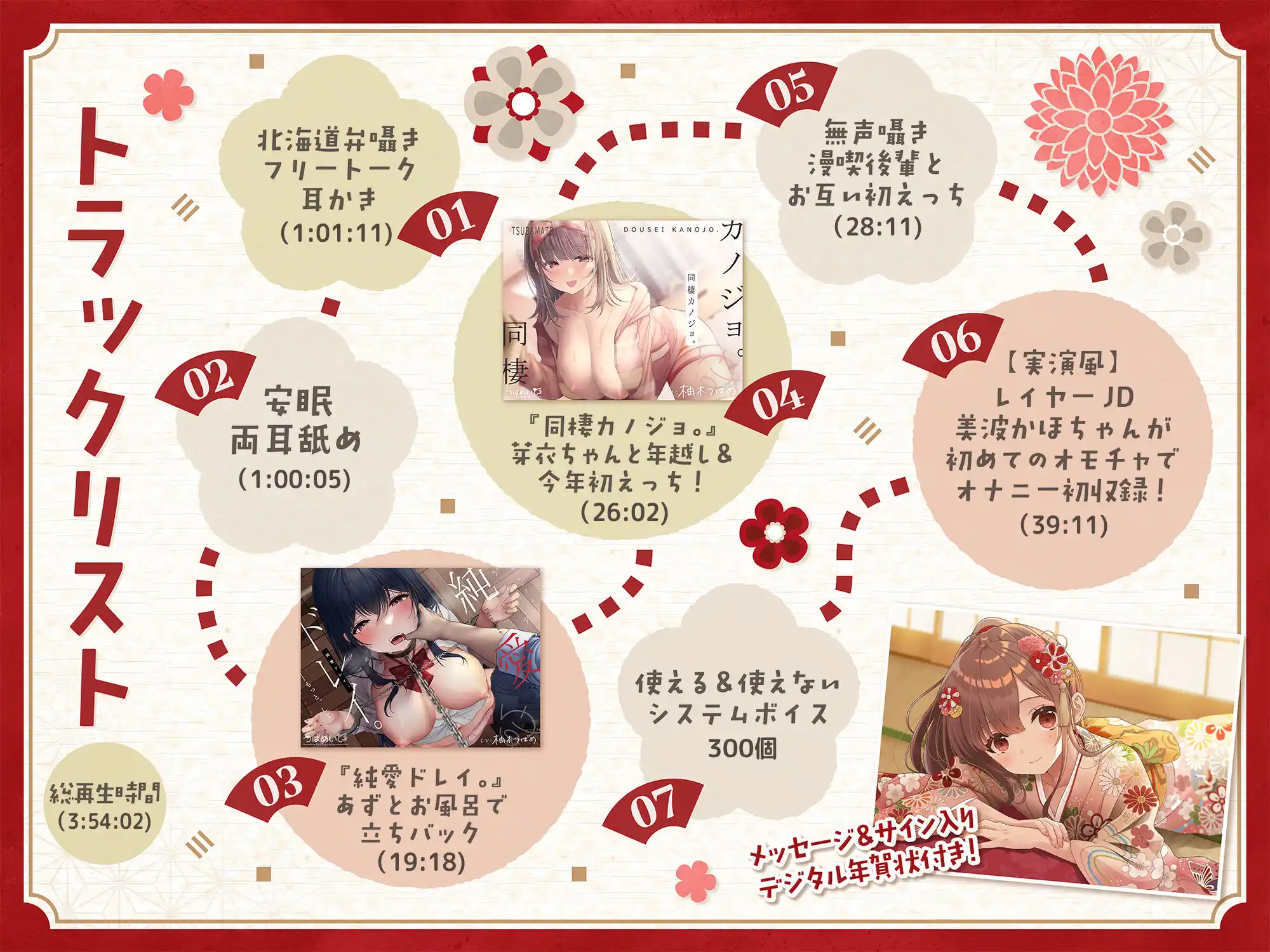 【早期購入特典付き】柚木つばめの2024年音声福袋！ (d_457298) - d_457298jp-002