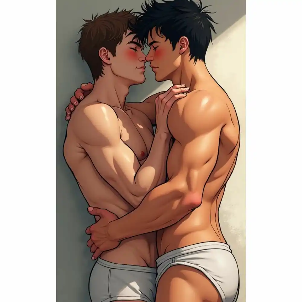 抱き合う男たち (d_459527) - d_459527jp-007