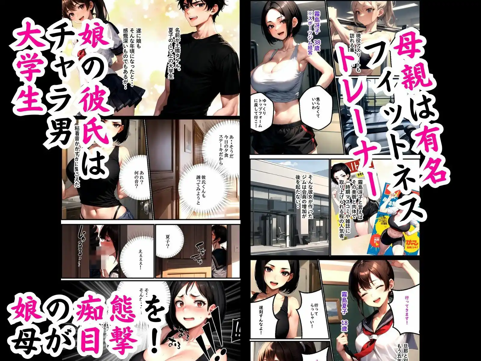 母娘娯楽（ゲーム）〜娘の彼氏に堕とされて〜 母親編 (d_463388) - d_463388jp-002