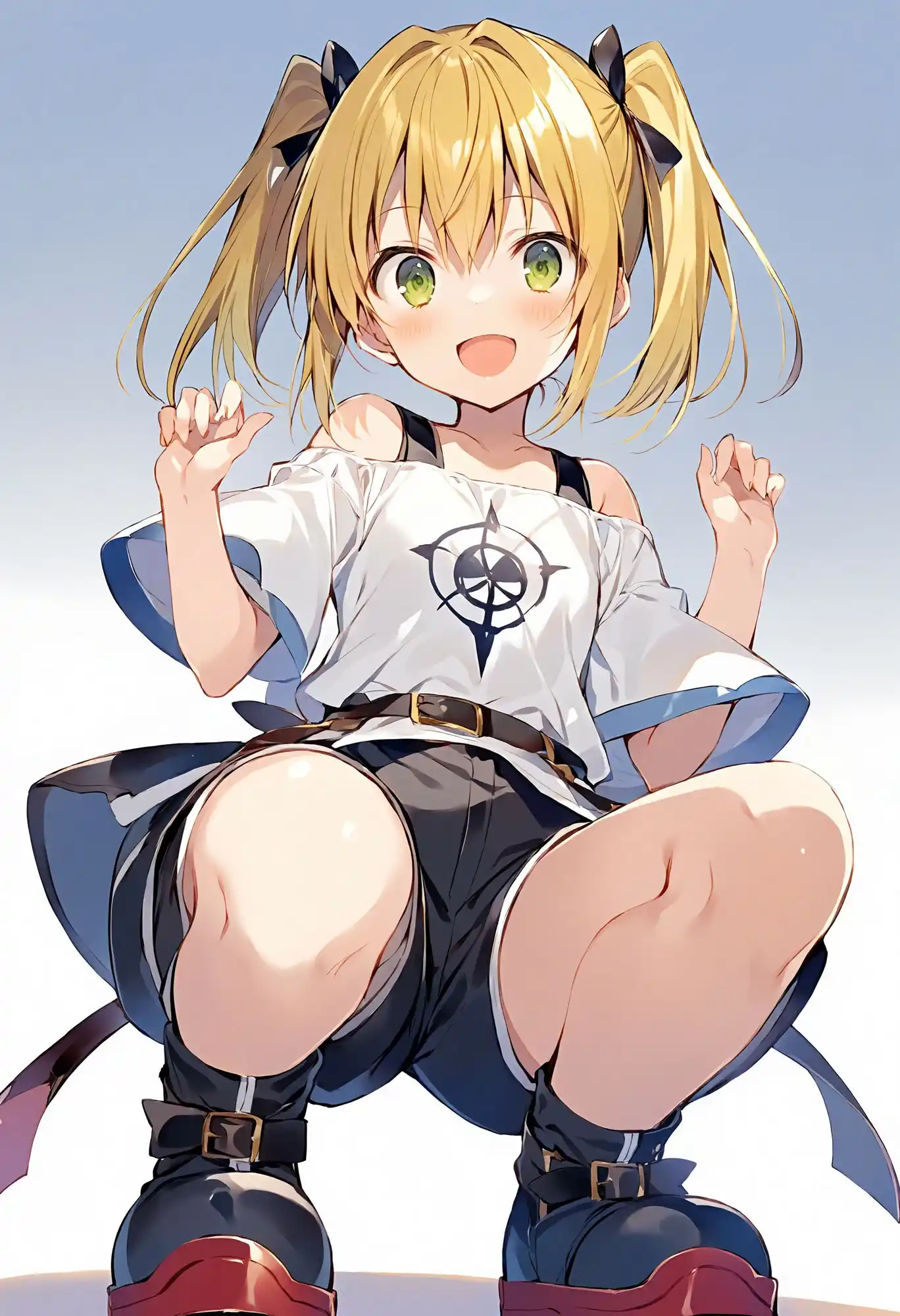 ショートパンツ少女を下から眺める (d_468231) - d_468231jp-003