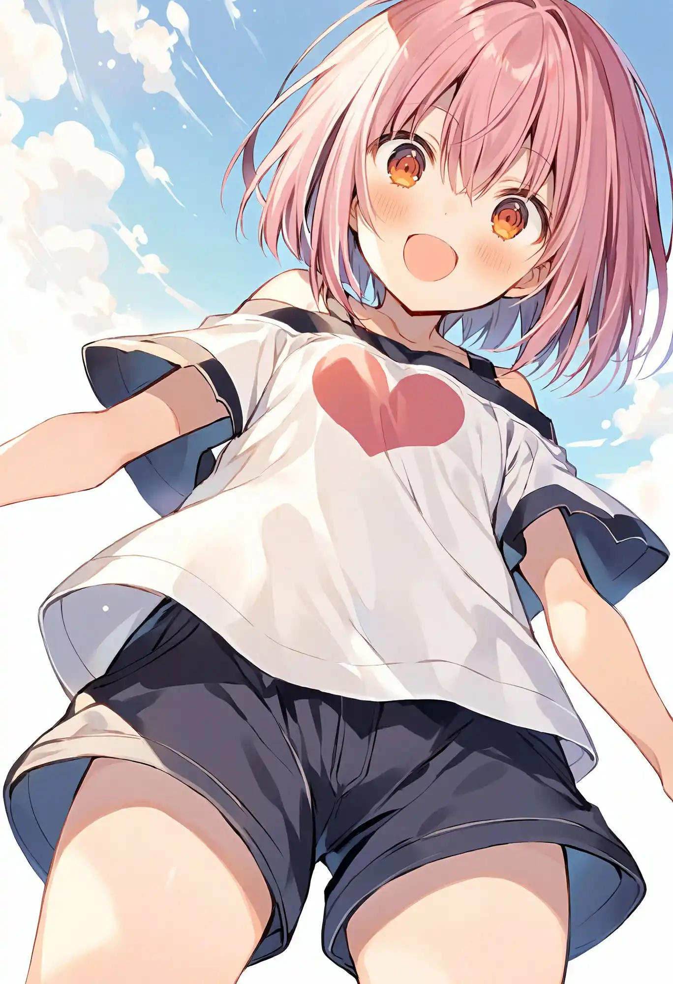 ショートパンツ少女を下から眺める (d_468231) - d_468231jp-004