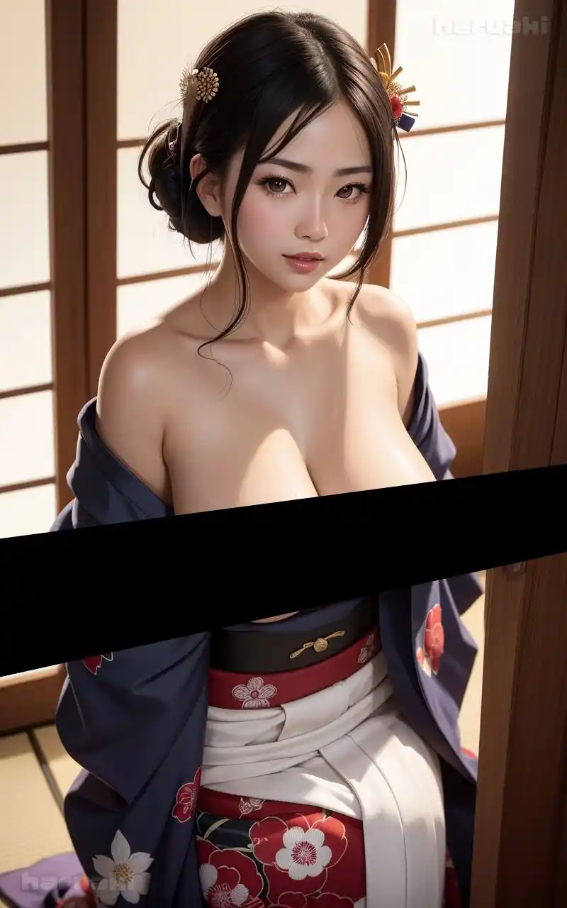 【AIグラビア巨乳美女写真集】Vol.15むっちり和服の天使さん センシティブまとめ (d_477871) - d_477871jp-004