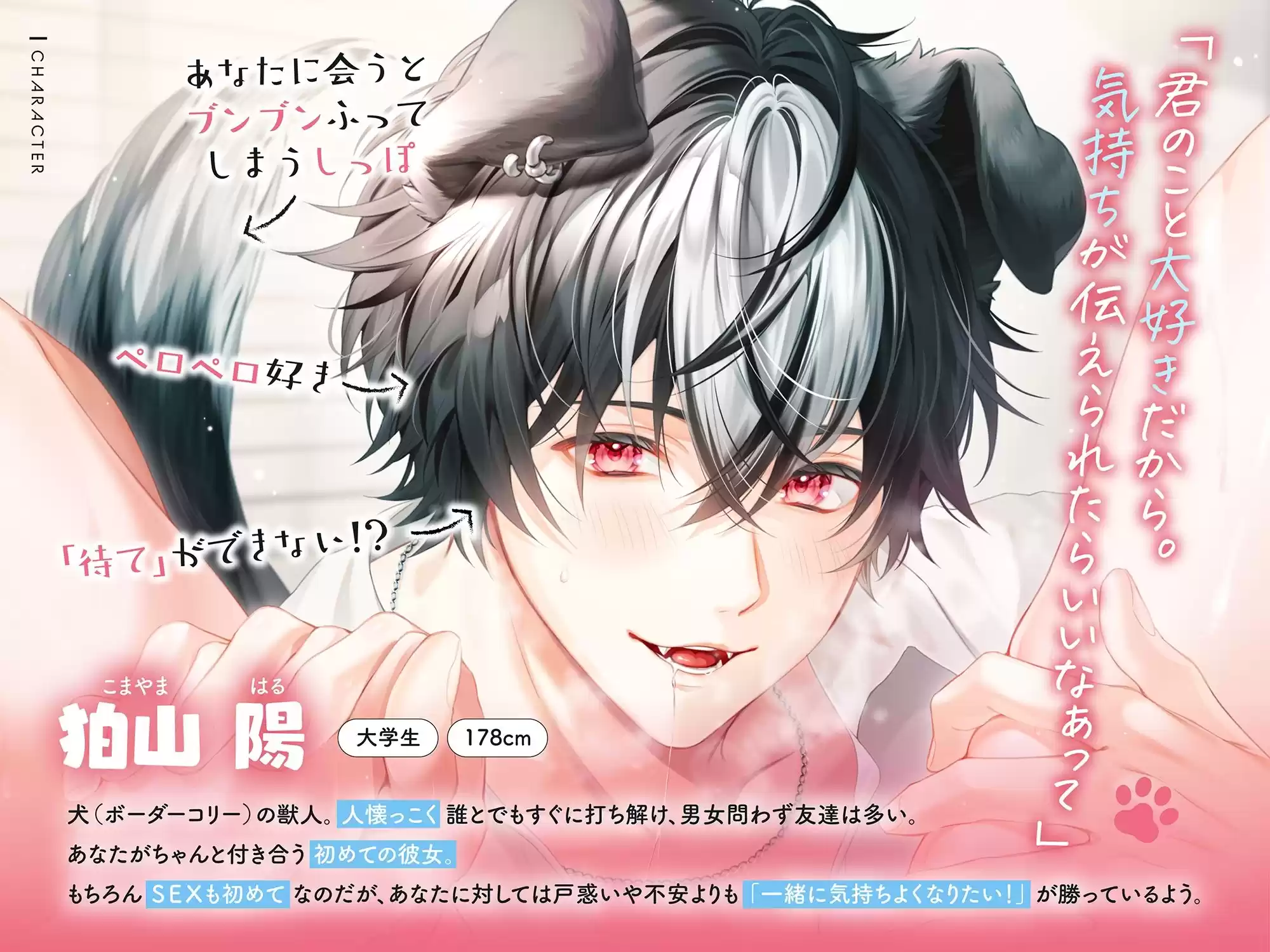 【※限界突破の焦らし交尾】犬獣人彼氏とペロネシアンセックス〜発情が止まらない5日間の舐め特訓？【甘々×濃厚全身舐め回し♪ 】 (d_479798) - d_479798jp-002
