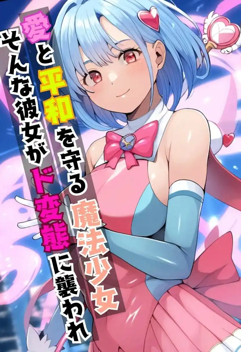 時間停止解除で魔法少女がアクメ！正義の変身ヒロインが無様に絶頂！・500枚 (d_482653) - d_482653jp-001