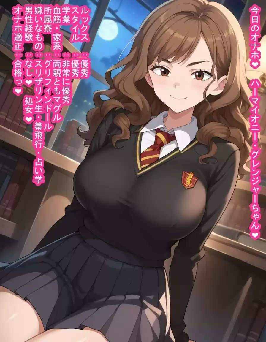 優等生のハ〇マイオニーちゃんが大嫌いなスリザリン生徒に服従呪文かけられて種付け＆寝取られちゃう話 (d_488806) - d_488806jp-001