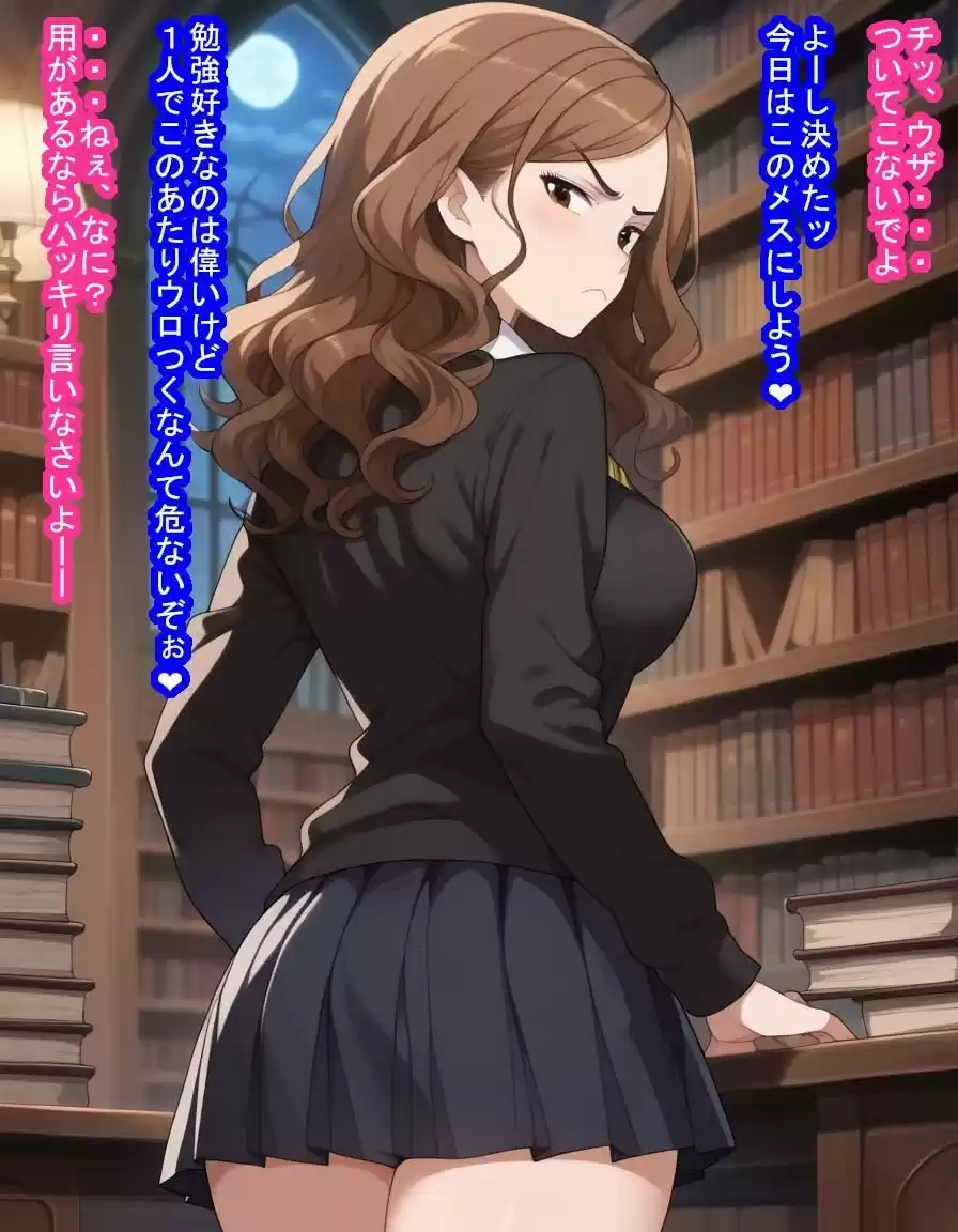 優等生のハ〇マイオニーちゃんが大嫌いなスリザリン生徒に服従呪文かけられて種付け＆寝取られちゃう話 (d_488806) - d_488806jp-004