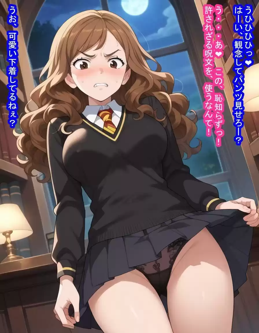 優等生のハ〇マイオニーちゃんが大嫌いなスリザリン生徒に服従呪文かけられて種付け＆寝取られちゃう話 (d_488806) - d_488806jp-007