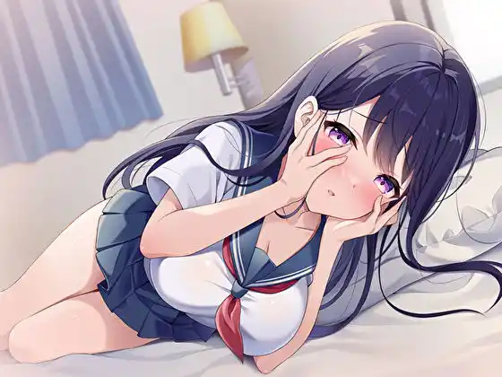 僕にだけデレるクールな生徒会長”北條さん”は恥ずかしがり屋。初めてのキスは添い寝であまイチャ好き好きえっちのはじまり… (d_490658) - d_490658jp-002