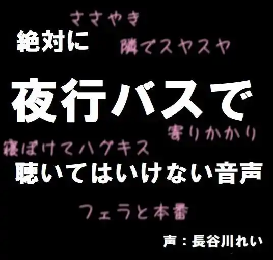 絶対に夜行バスで聴いてはいけない音声【囁き/耳舐め/フェラ/おさわり/本番】 (d_494226) - d_494226jp-001