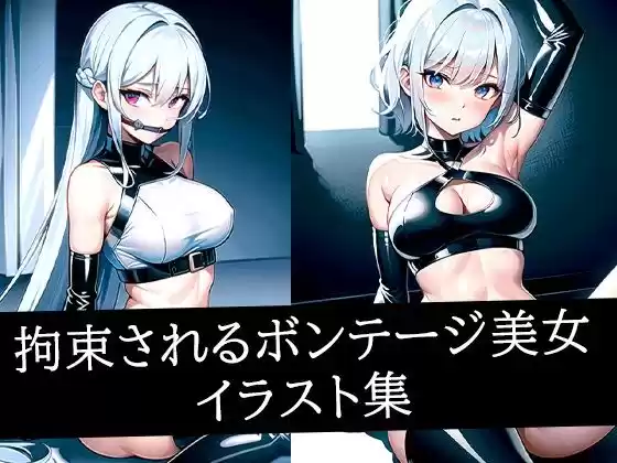 拘束されるボンテージ美女イラスト集(d_497595)
