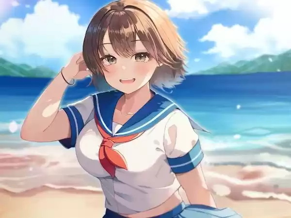 南の島の無垢な従妹がセーラー服の似合うムチムチ巨乳JKに成長していて、俺はもうガマンできない (d_498530) - d_498530jp-001