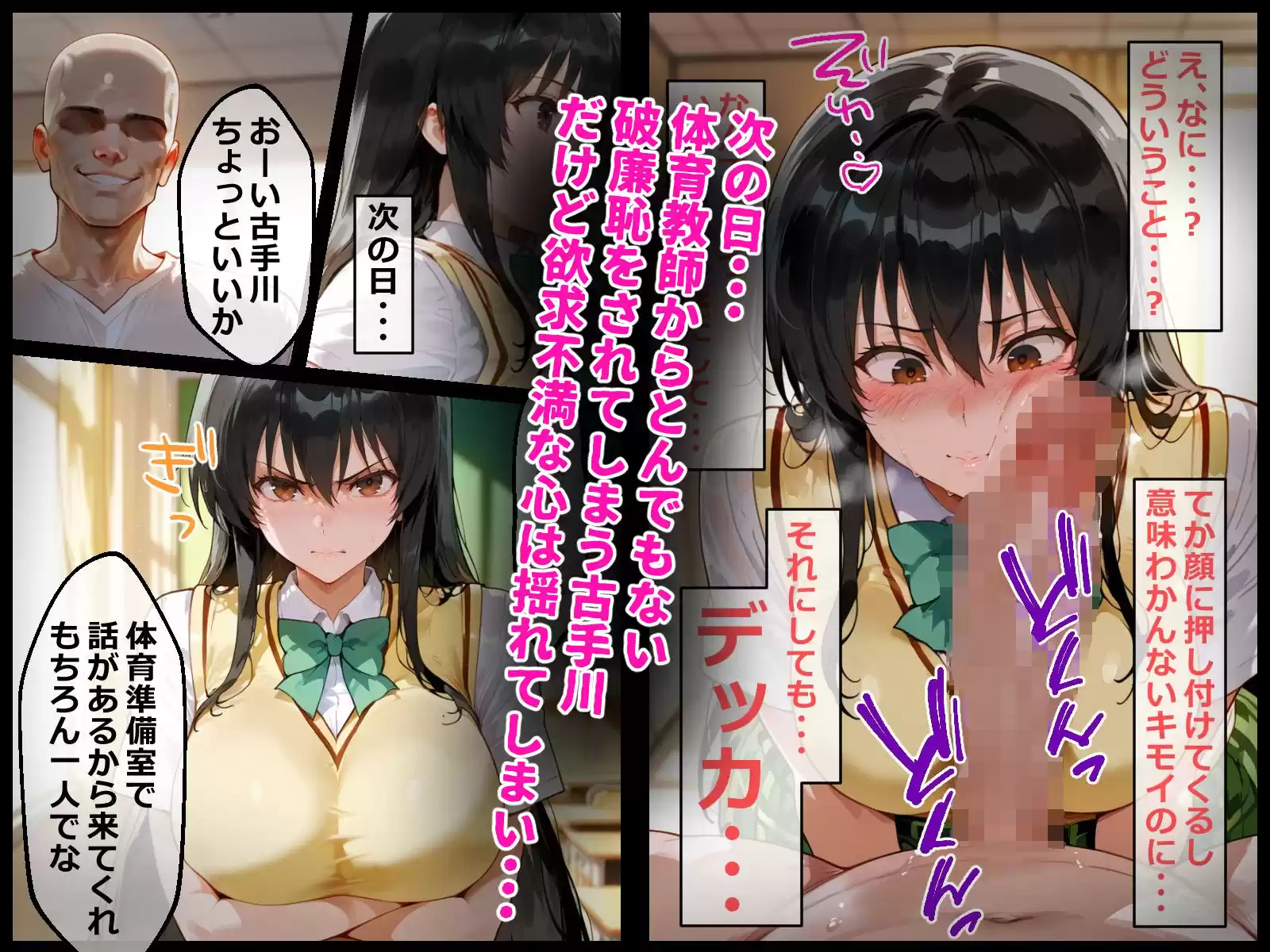 寝取られて堕ちた小手川に鬱勃起する話 (d_498679) - d_498679jp-003