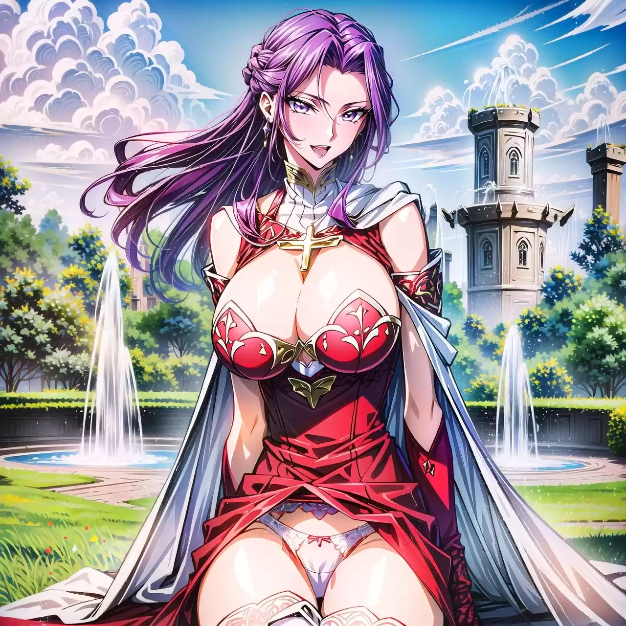 孤高の姫様コー○リアさまの快感で歪んだ顔はアヘアヘでエロすぎますね_玩具目隠し編 (d_502002) - d_502002jp-001