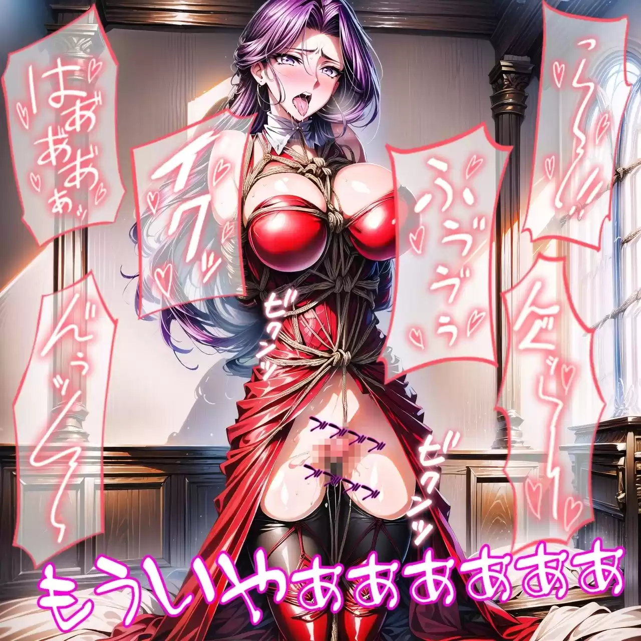 孤高の姫様コー○リアさまの快感で歪んだ顔はアヘアヘでエロすぎますね_玩具目隠し編 (d_502002) - d_502002jp-004
